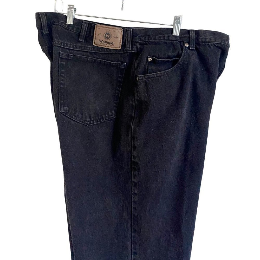 Wrangler Black Jeans Mens Size 40 - Picture 5 of 7
